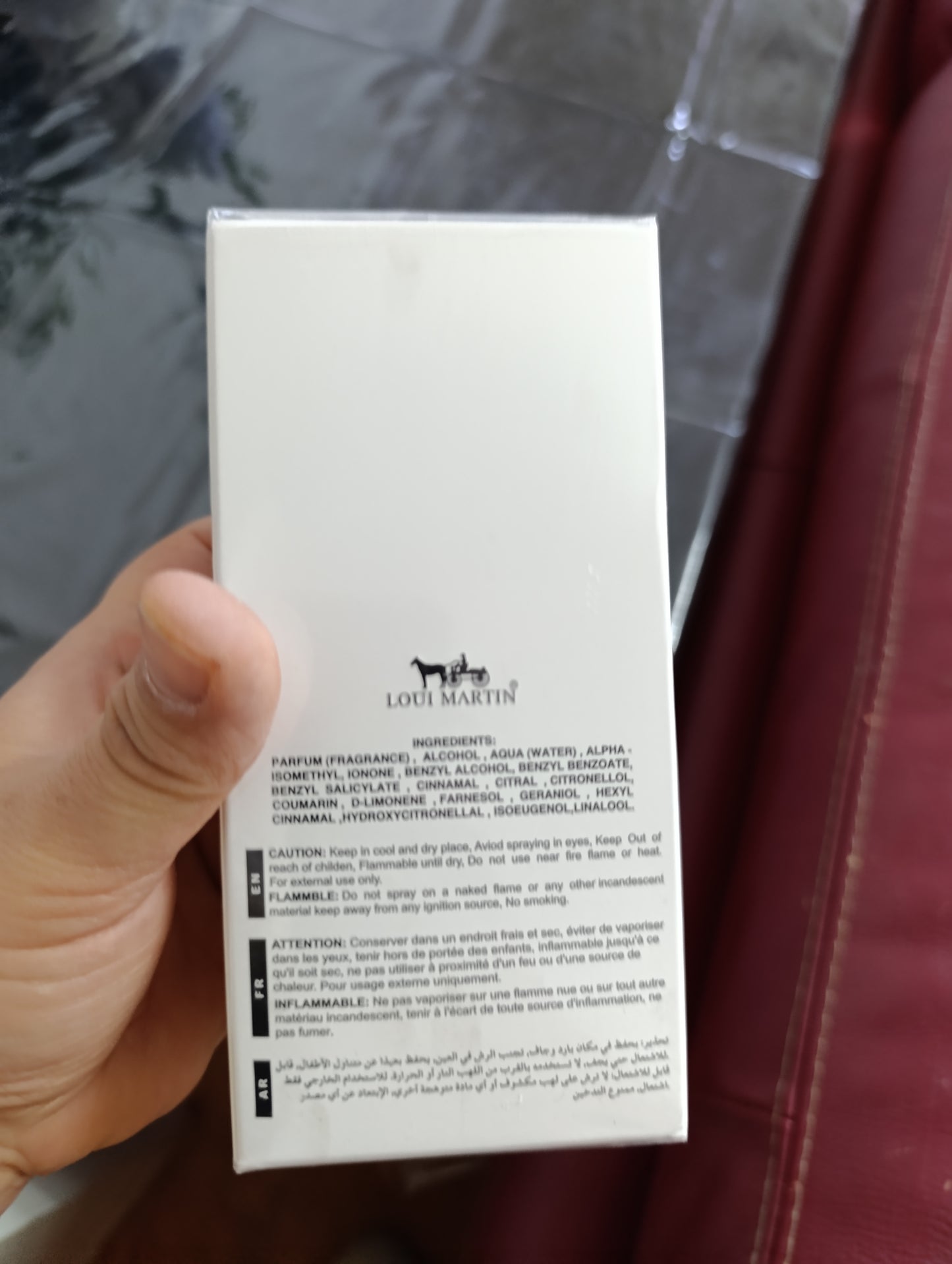 Ombre Naomi - Loui Martin Extrait de parfum 100 ML - Inspiré Ombre Nomade