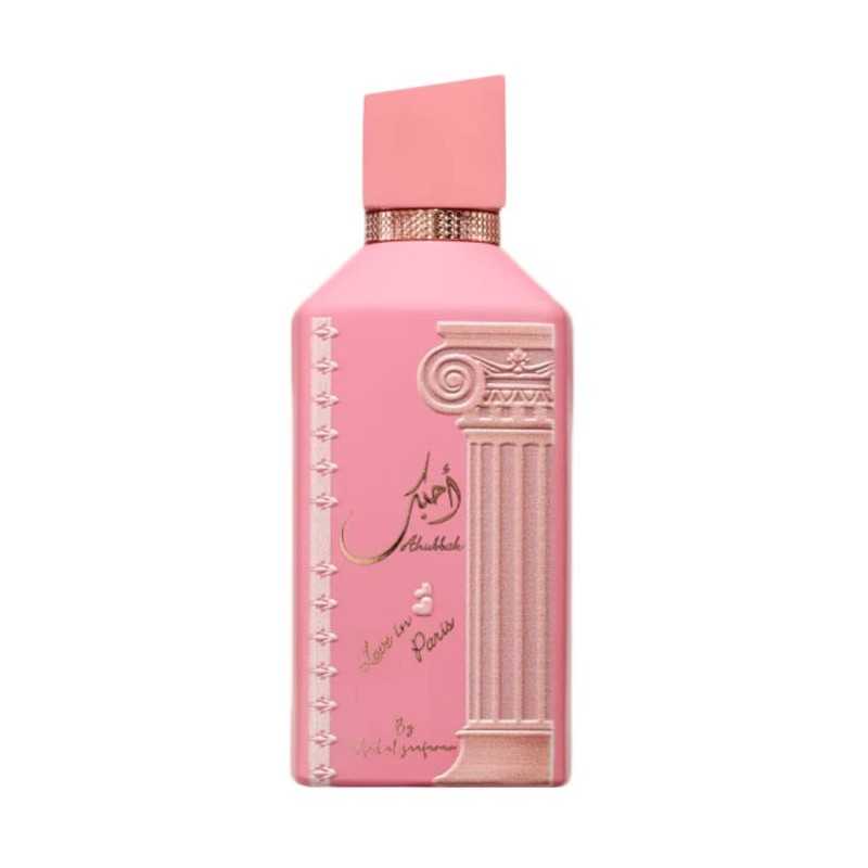 Ahubbak Love In Paris Ard Al Zaafaran (100ml) | EDP Femme | Floral Fruité & Vanille