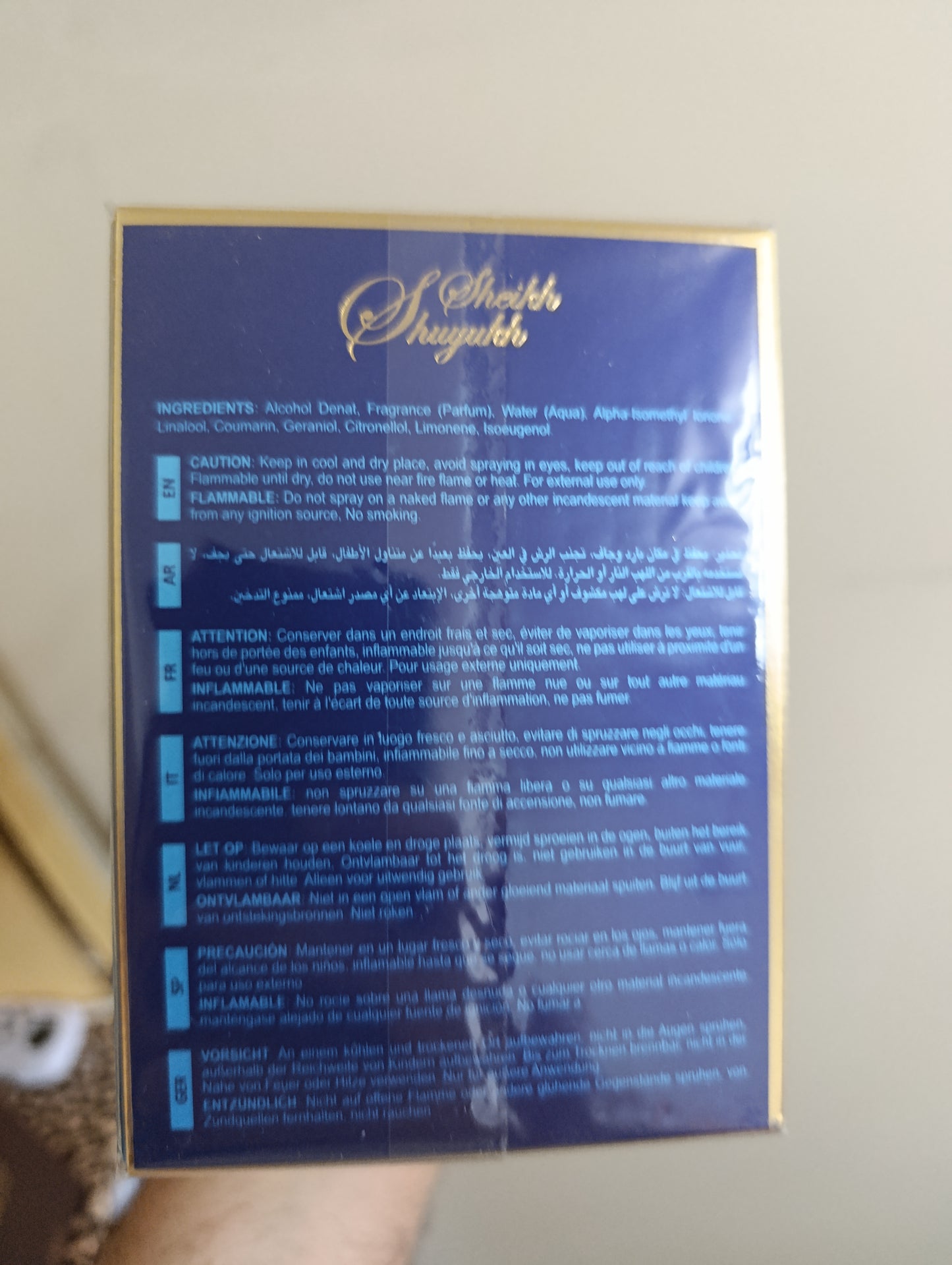 Sheikh Al Shuyukh Supreme – Parfum oriental-gourmand unisexe 100 ml inspiré Scandale pour Homme Absolu