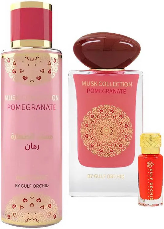GULF ORCHID Coffret musk collection tahara pomegranate Femme GULF ORCHID