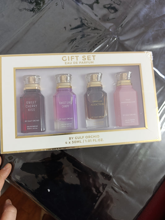 Sweet Edition Gift Set – Coffret Eau de Parfum 4 × 30 ml – Gulf Orchid