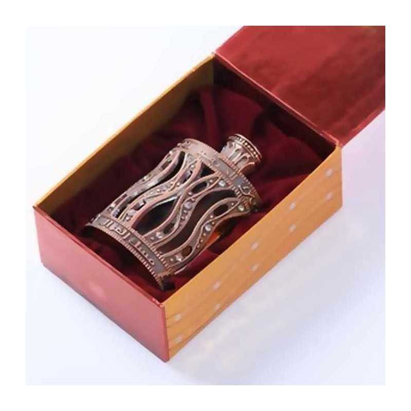 Musk Al Ghazal Al Haramain Huile Parfumée Concentrée (Attar)30ML Mixte | Musc, Chocolat & Épices | Longue Tenue Sans Alcool