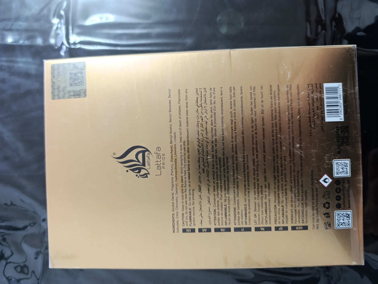 Queen Of Arabia Lattafa Pride 100 ML + 4X10ML inspiré Vanilla Powder