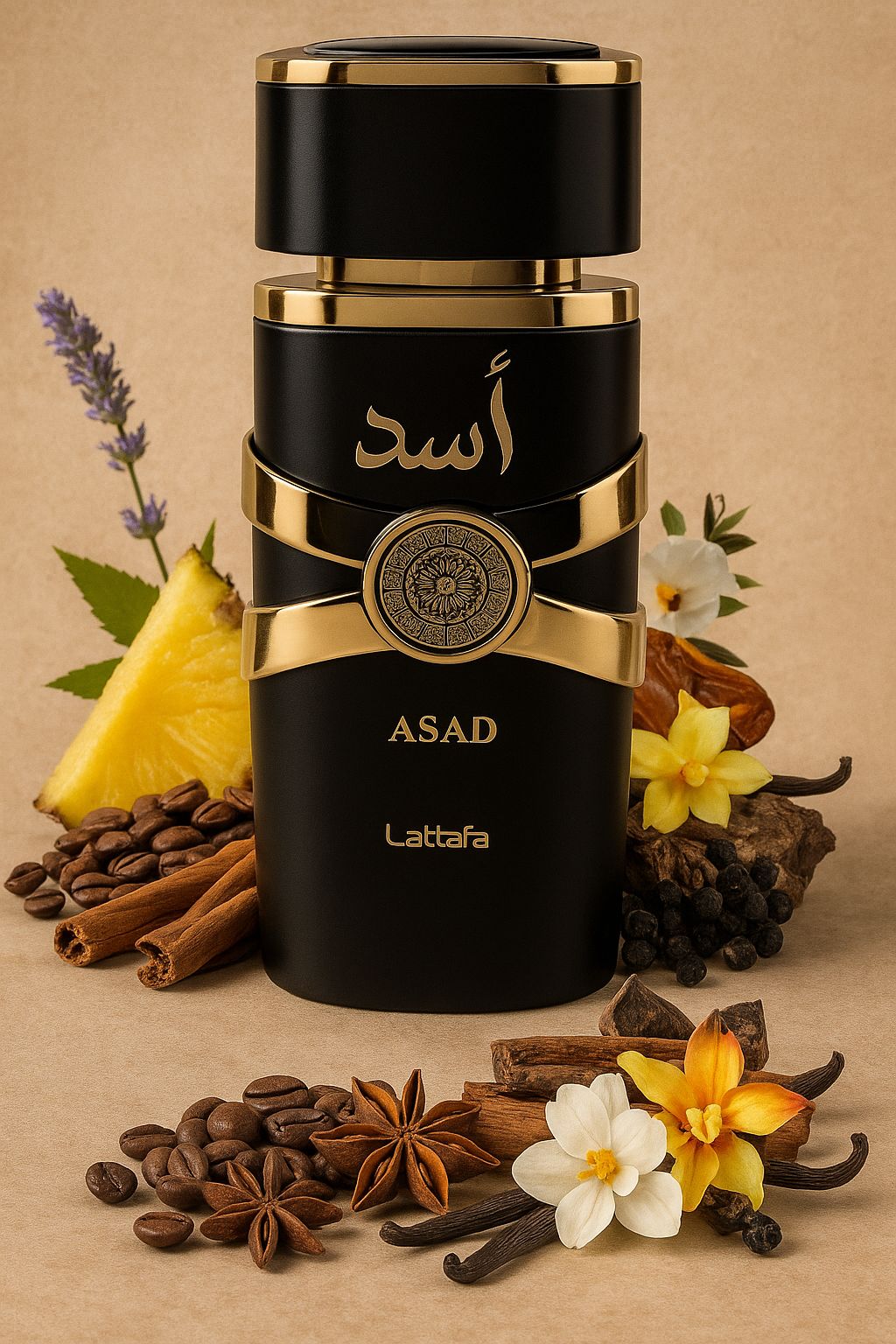 COFFRET ALPHA : Force & Prestige
3 Parfums Dévastateurs (Khamrah Dukhan, Asad, Jean Lowe Noir). 3x100ML.
