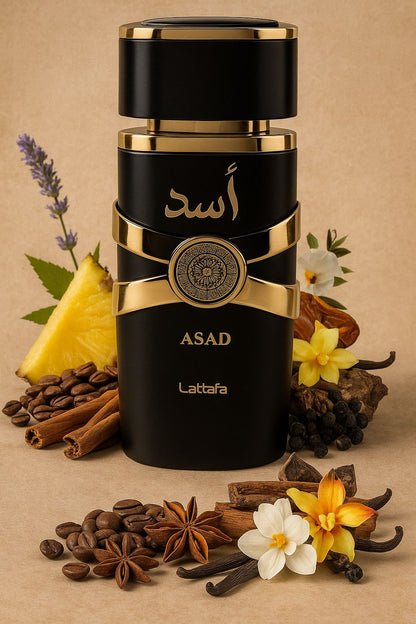 COFFRET ALPHA : Force & Prestige
3 Parfums Dévastateurs (Khamrah Dukhan, Asad, Jean Lowe Noir). 3x100ML.