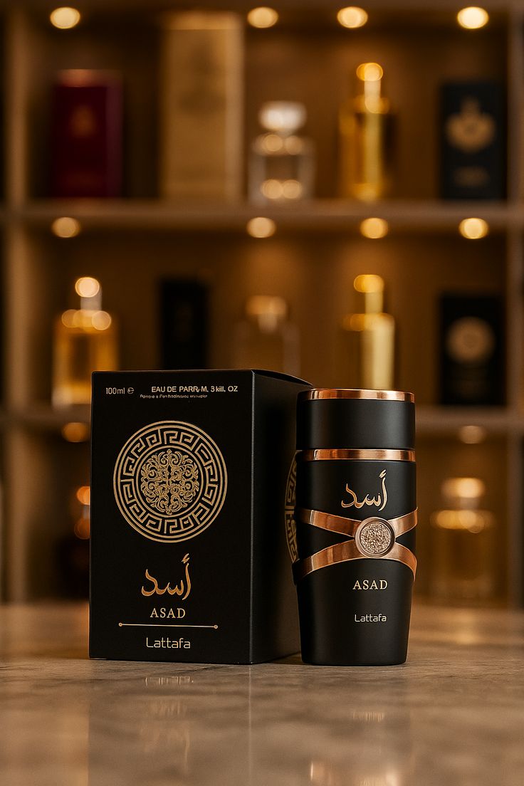 LA TRIADE ASAD LATTAFA : Pack 3x100ml Noir, Zanzibar & Bourbon