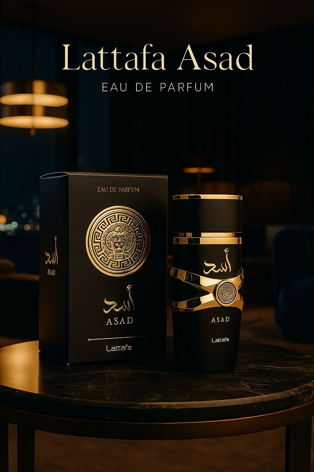 COFFRET ALPHA : Force & Prestige
3 Parfums Dévastateurs (Khamrah Dukhan, Asad, Jean Lowe Noir). 3x100ML.