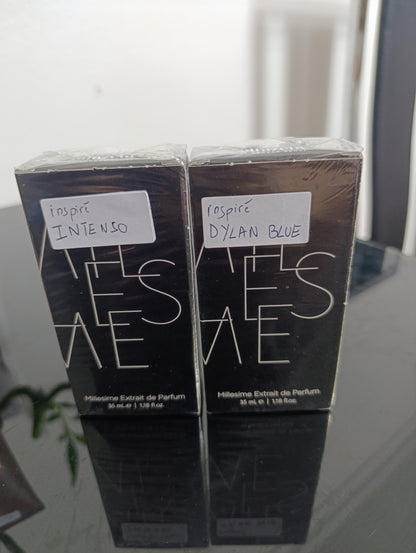 DUO 2 EXTRAIT DE PARFUM 35ML inspiré DYLAN BLUE ET INTENSO 35 ML pour Homme