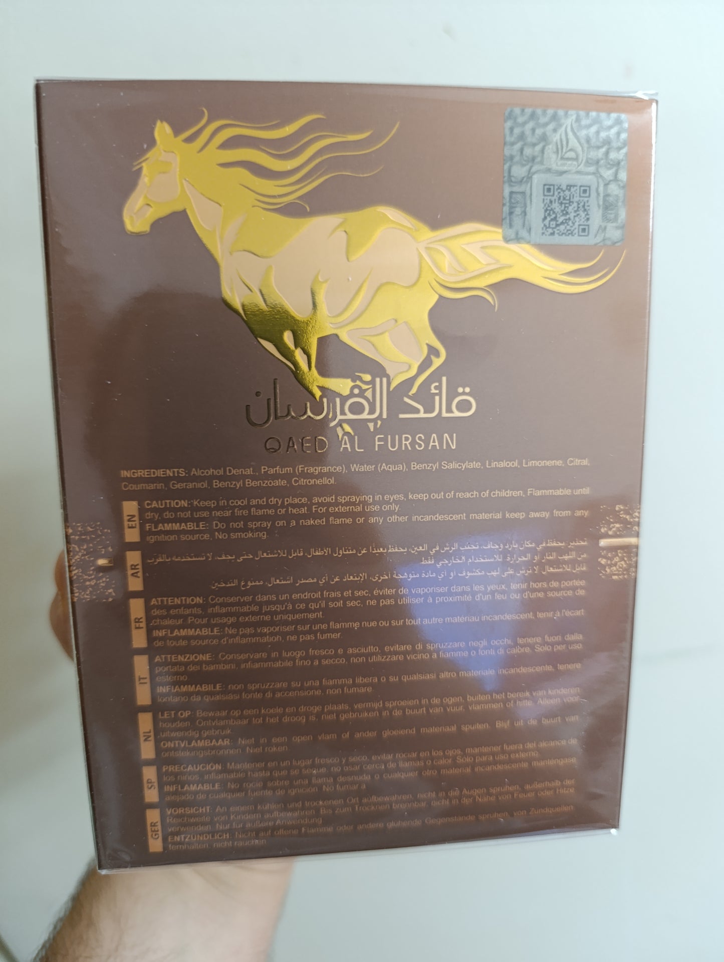 Qaed Al Fursan Untamed – Parfum séducteur pour homme 90 ml inspiration EROS NAJIM