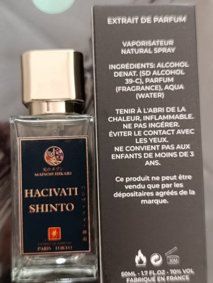 HACIVATI SHINTO - Extrait de parfum 50 ML - MAISON HIKARI