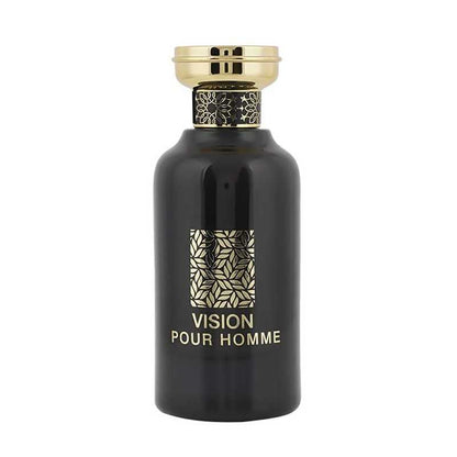 Vision Pour Homme Nusuk (100ml) | EDP Homme | Cuir, Tonka & Bois Épicés