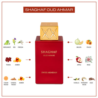 SHAGAF OUD AHMAR - Swiss Arabian -75 ML - Mixte