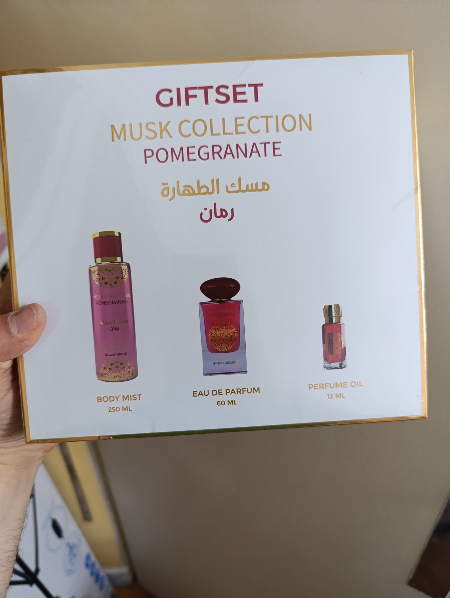 GULF ORCHID Coffret musk collection tahara pomegranate Femme GULF ORCHID