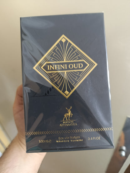Infini Oud Maison Alhambra - EDP Mixte - Inspiration Oud for Greatness