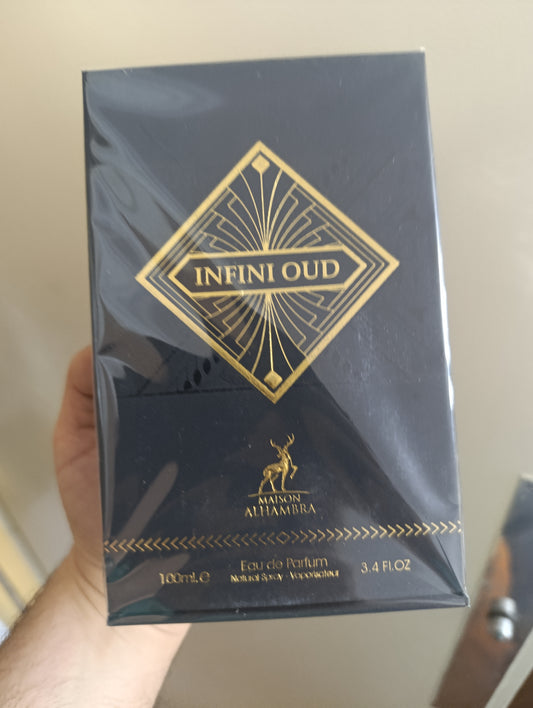 Infini Oud Maison Alhambra - EDP Mixte - Inspiration Oud for Greatness
