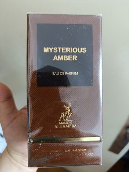 Maison Alhambra Mysterious Amber EDP - inspiré Grand Soir Extrême - 80 ml