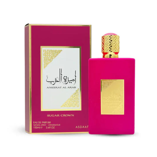 Ameerat Al Arab Sugar Crown – Parfum Gourmand Oriental Féminin 100 ML inspiration Dama Bianca