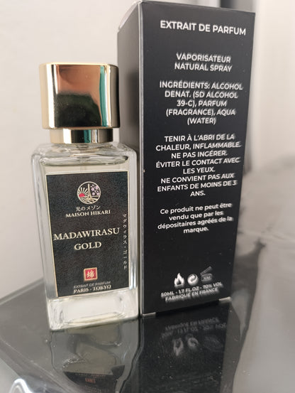 MADAWIRASU GOLD - Extrait de Parfum 50 ML- MAISON HIKARI - Mixte