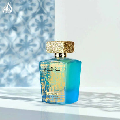 Sheikh Al Shuyukh Supreme – Parfum oriental-gourmand unisexe 100 ml inspiré Scandale pour Homme Absolu