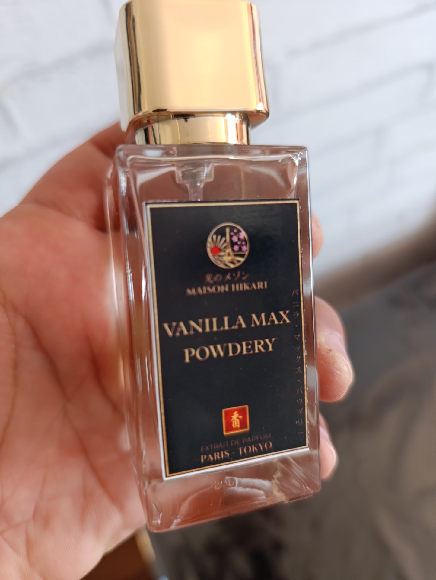 VANILLA MAX POWDERY - Extrait de parfum 50 ML - MAISON HIKARI