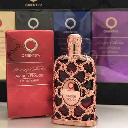 Set Découverte Orientica : 5 Miniatures Luxe (Royal Amber, Amber Rouge...). Idéal Voyage & Cadeau.