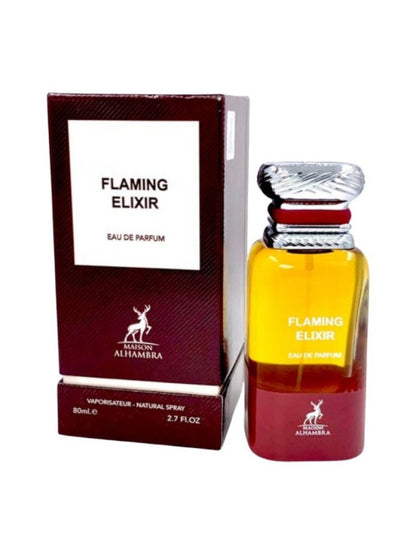 Flaming Elixir - Maison Alhambra 80ml Eau De Parfum Mixte inspiré Cherry Smoke