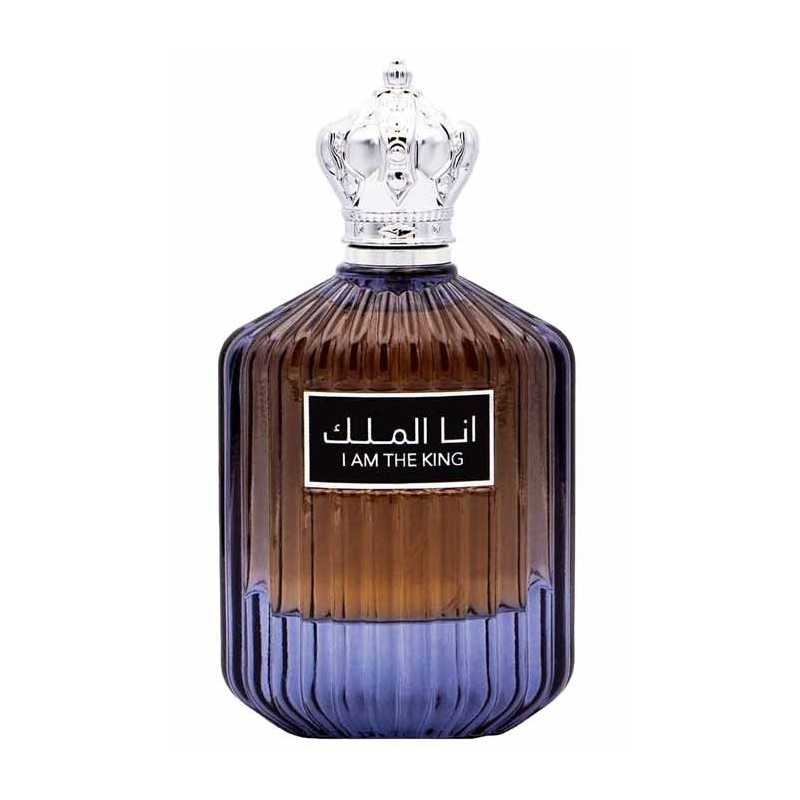 I Am The King Ard Al Zaafaran 100ml | Eau de Parfum Homme Oriental | Boisé Épicé & Ambroxan