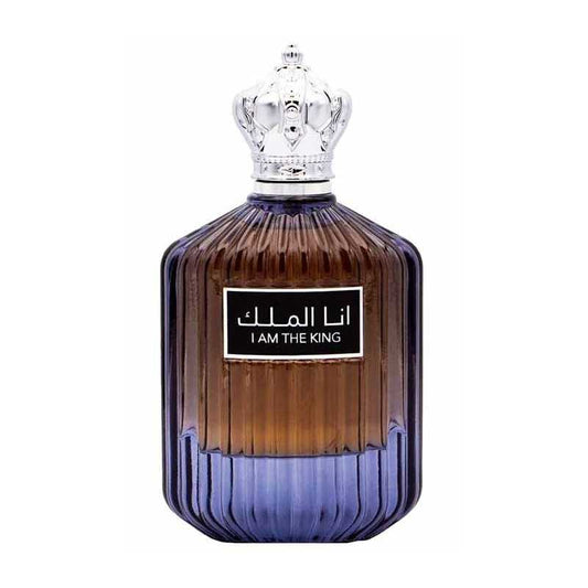 I Am The King Ard Al Zaafaran 100ml | Eau de Parfum Homme Oriental | Boisé Épicé & Ambroxan
