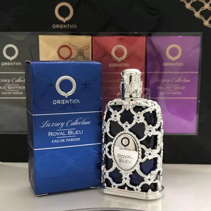 Set Découverte Orientica : 5 Miniatures Luxe (Royal Amber, Amber Rouge...). Idéal Voyage & Cadeau.