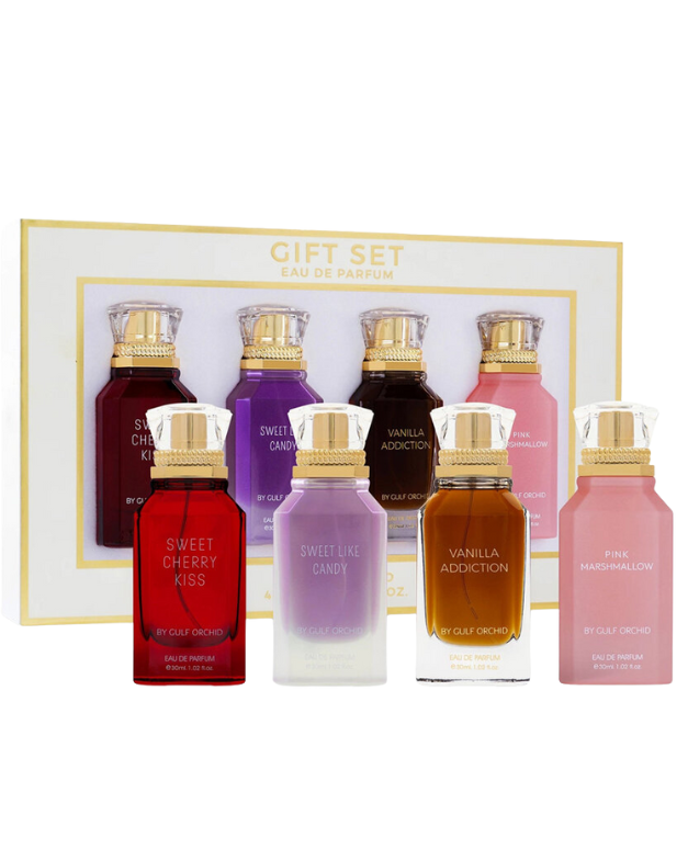 Sweet Edition Gift Set – Coffret Eau de Parfum 4 × 30 ml – Gulf Orchid