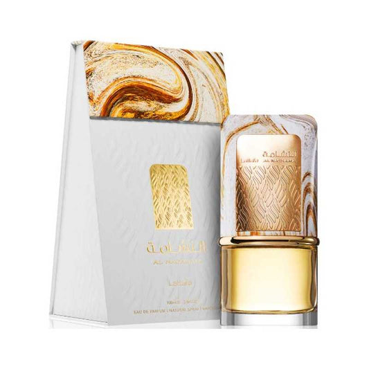 Al Nashama Lattafa (100ml) | EDP Mixte/Homme | Cuir Saffiano, Prune & Sauge