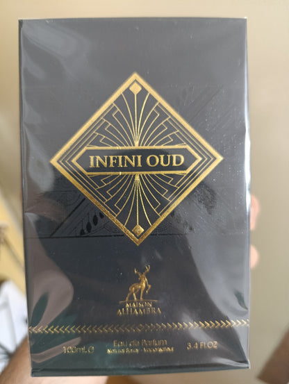 Infini Oud Maison Alhambra - EDP Mixte - Inspiration Oud for Greatness