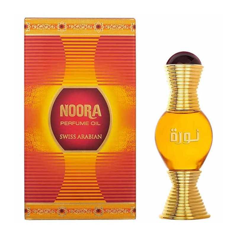 SWISS ARABIAN | Huile Parfumée Concentrée NOORA | Ambre Floral 20ml / Femme/ Mixte