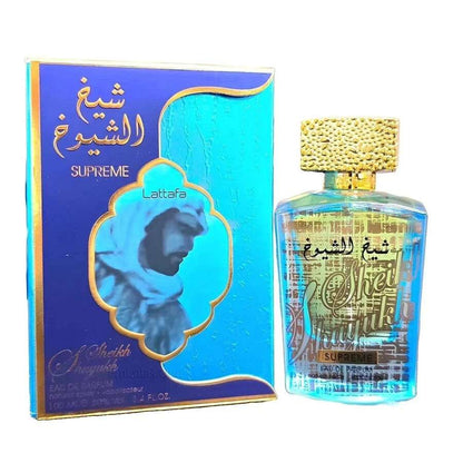 Sheikh Al Shuyukh Supreme – Parfum oriental-gourmand unisexe 100 ml inspiré Scandale pour Homme Absolu