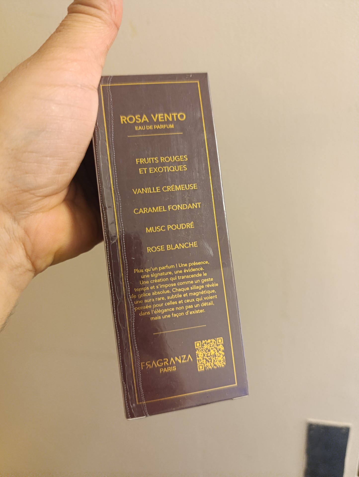 Rosa Vento FRAGANZA Eau De Parfum 100 ML Mixte