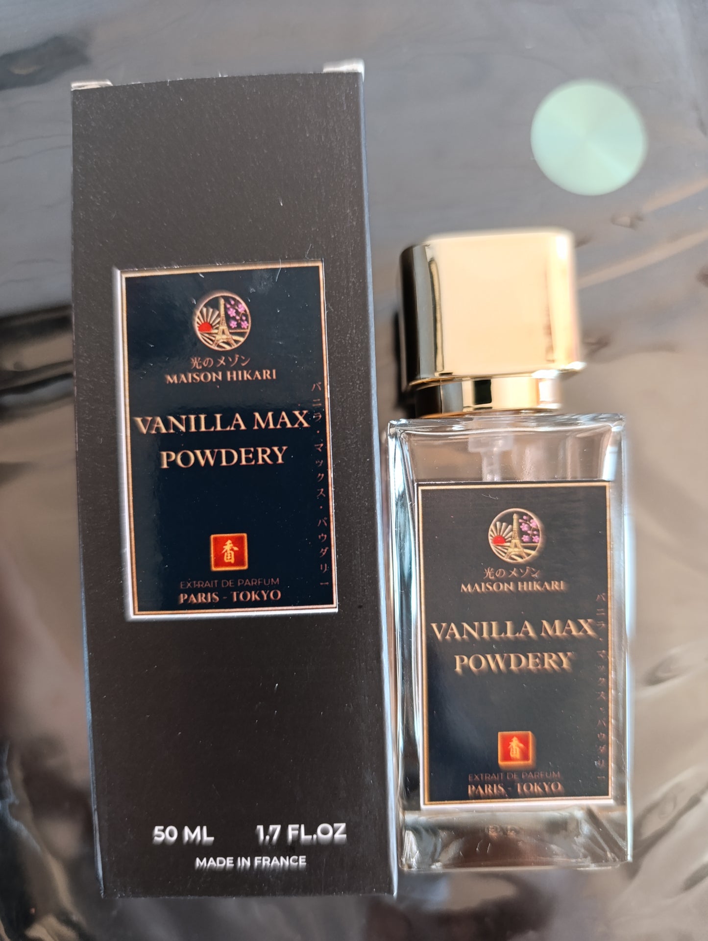 VANILLA MAX POWDERY - Extrait de parfum 50 ML - MAISON HIKARI