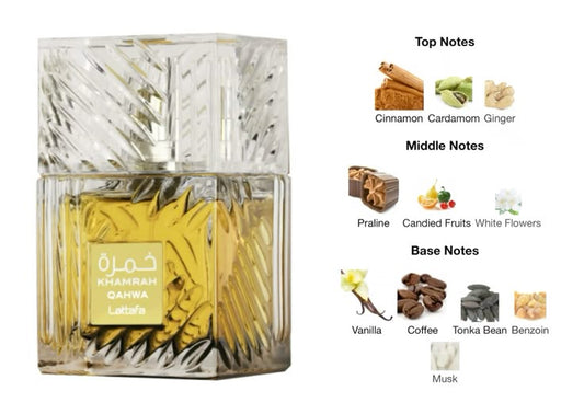 Khamrah Qahwa Lattafa - Parfum Café Boisé Gourmand Luxe
