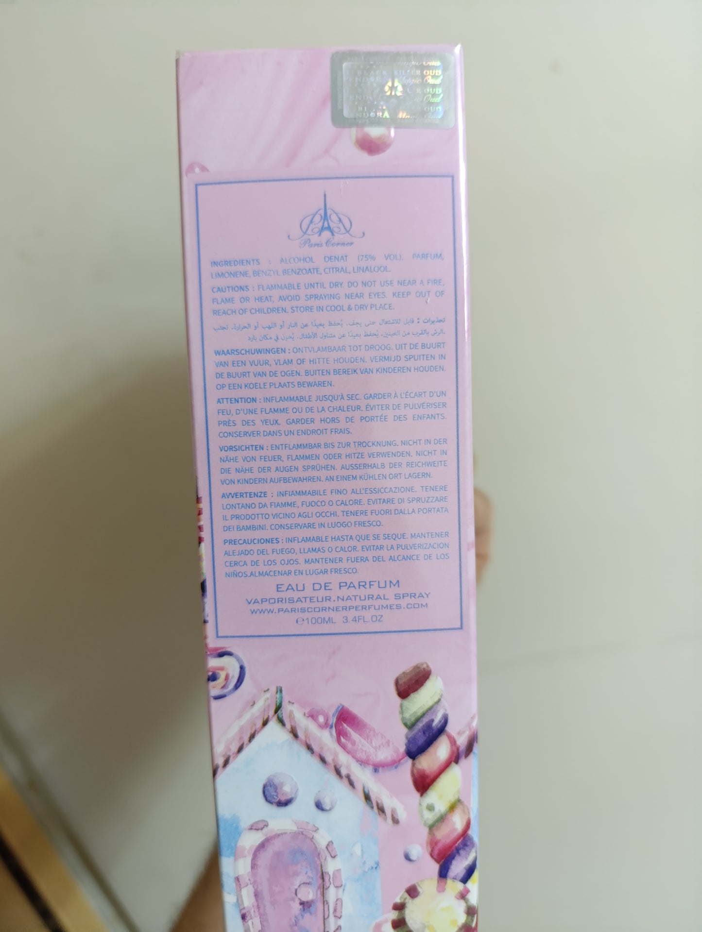 Marshmallow Blush - Paris Corner 100ml Eau De Parfum