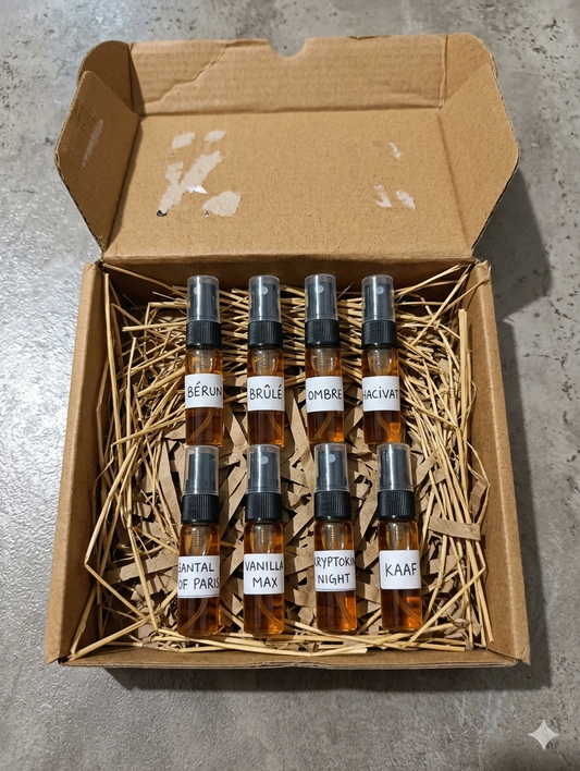 BOX Découverte Personnalisée 8 Échantillons 2ML X 8