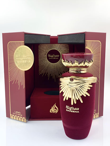 Sakeena Lattafa ✨ Eau de Parfum Femme – Parfum Floral Fruité Gourmand | Le Sillage Oriental