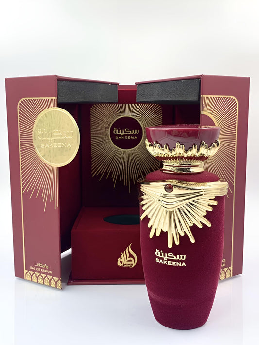 Sakeena Lattafa ✨ Eau de Parfum Femme – Parfum Floral Fruité Gourmand | Le Sillage Oriental