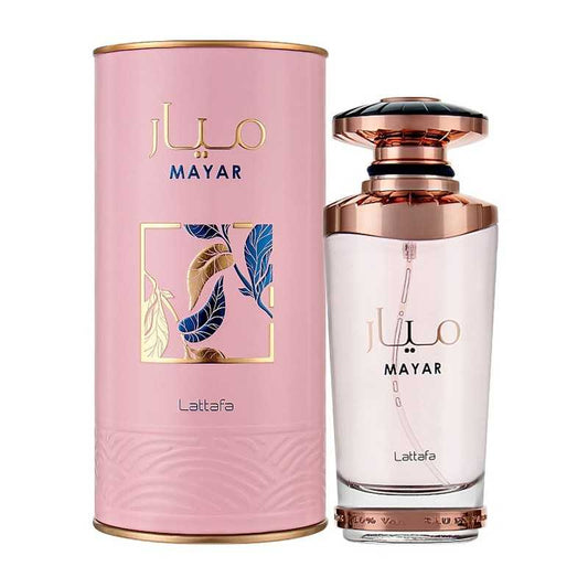 Mayar Lattafa 💖 Eau de Parfum Femme – Parfum Floral Fruité Lumineux | Best-seller de Dubaï