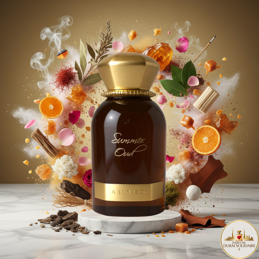 Summer Oud Extrait de Parfum Ahmed AL Maghribi 60 ML Mixte